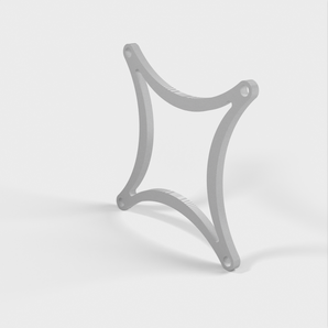 Entretoise VESA 75 de 4 mm pour le support de moniteur Samsung ur55