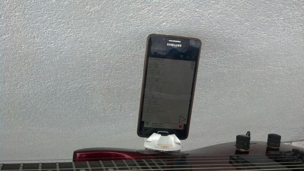 Support de smartphone GSM V14 pour guitare et basse