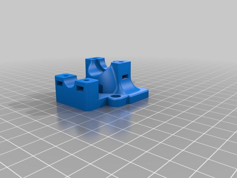 Support de mise à niveau pour Geeetech A10/A30 : Hotend E3D V6 et support de ventilateur double 5015