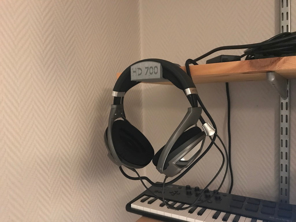 Support de casque et de câble Sennheiser HD700 pour étagère