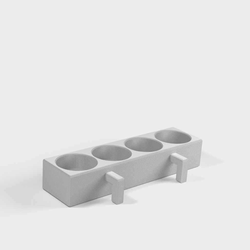 Porte-tournevis hexagonal pour Ikea Skadis