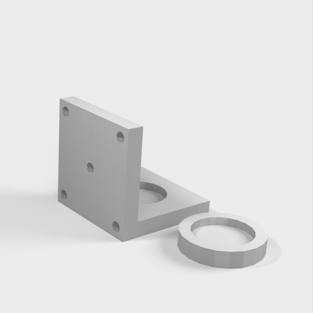 Support de montage magnétique pour Ikea Lack