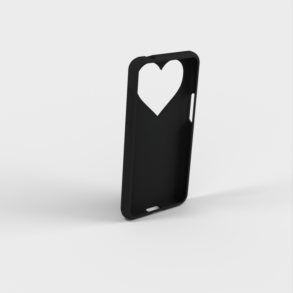 Étui pour téléphone Samsung Galaxy Grand Prime g530 avec motif en forme de coeur