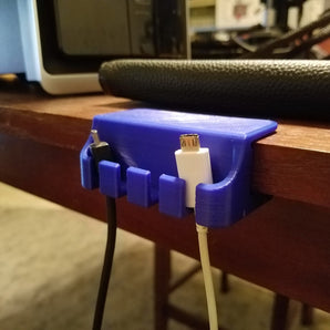 Support de câble micro USB pratique pour bureau