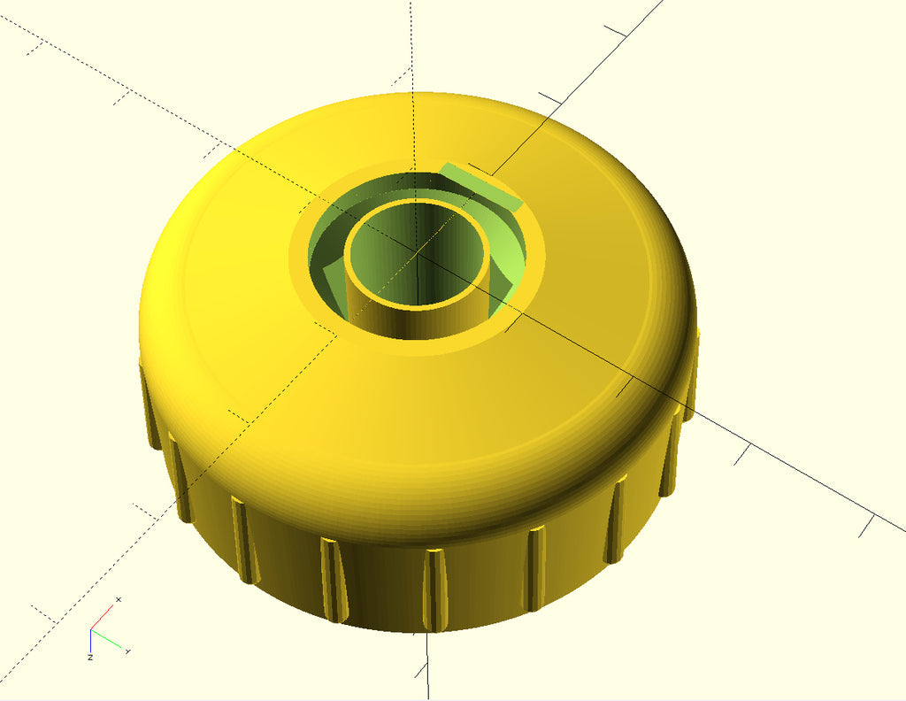 Bouton de réglage pour le coupe-bordures