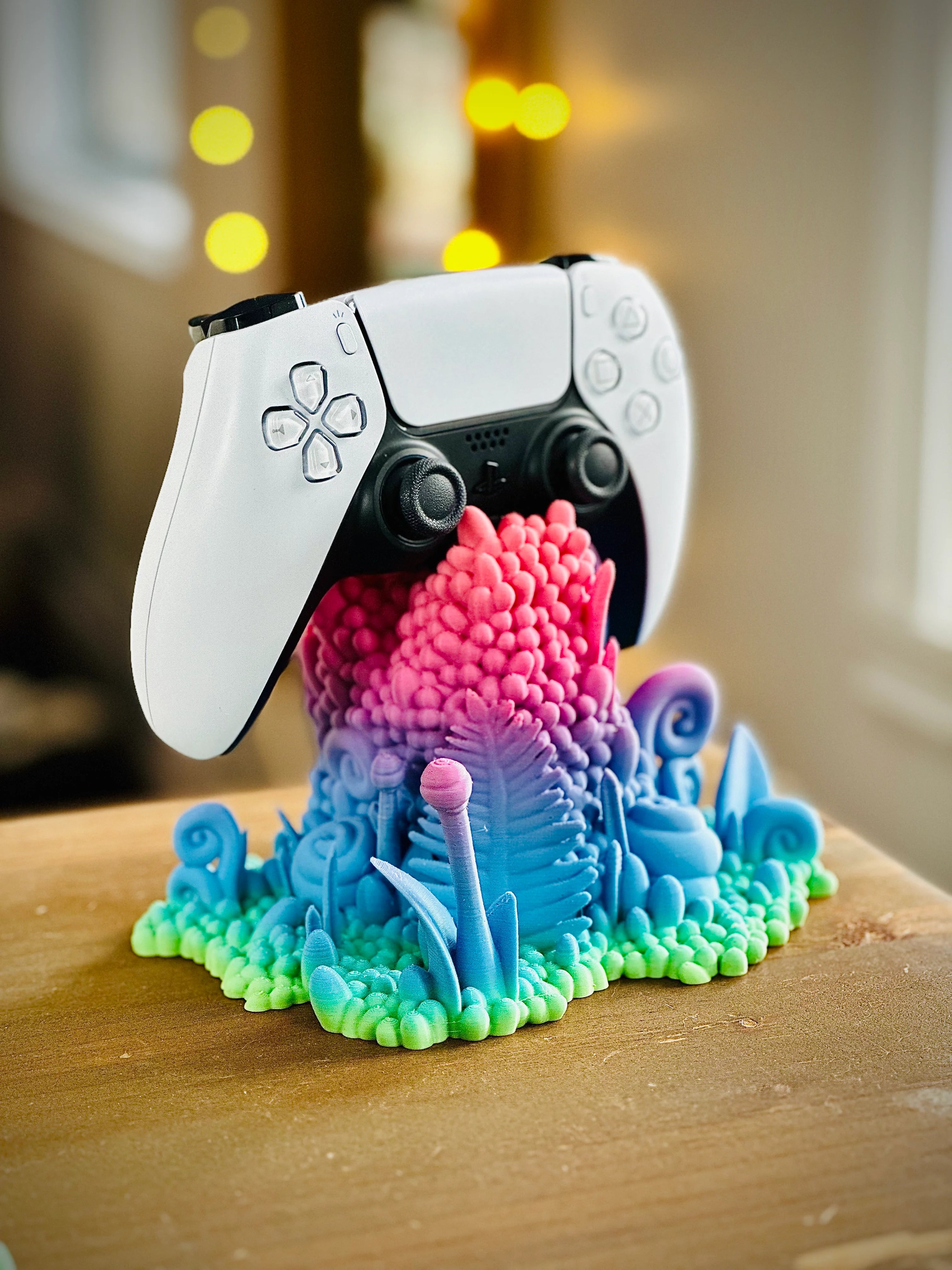 Support de manette décoratif pour consoles