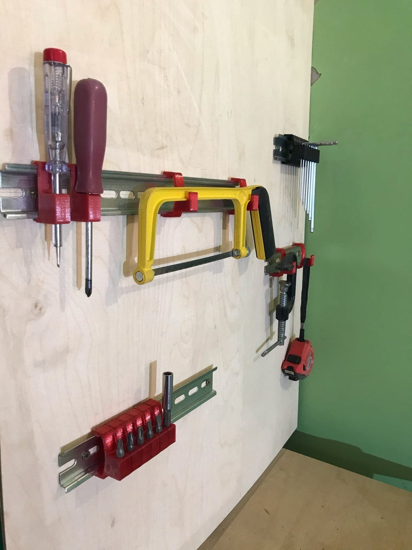 Supports pour rails DIN