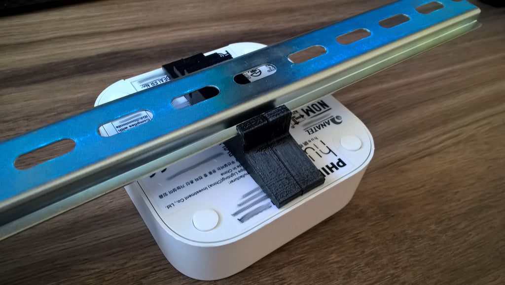 Support de rail DIN pour Philips Hue Bridge
