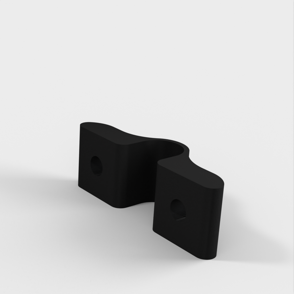 Porte-câbles imprimé en 3D pour le bureau