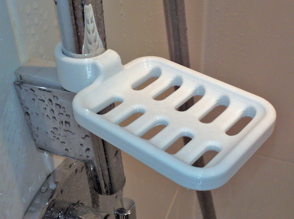 Distributeur de savon de douche pour colonne montante de 21,9 mm