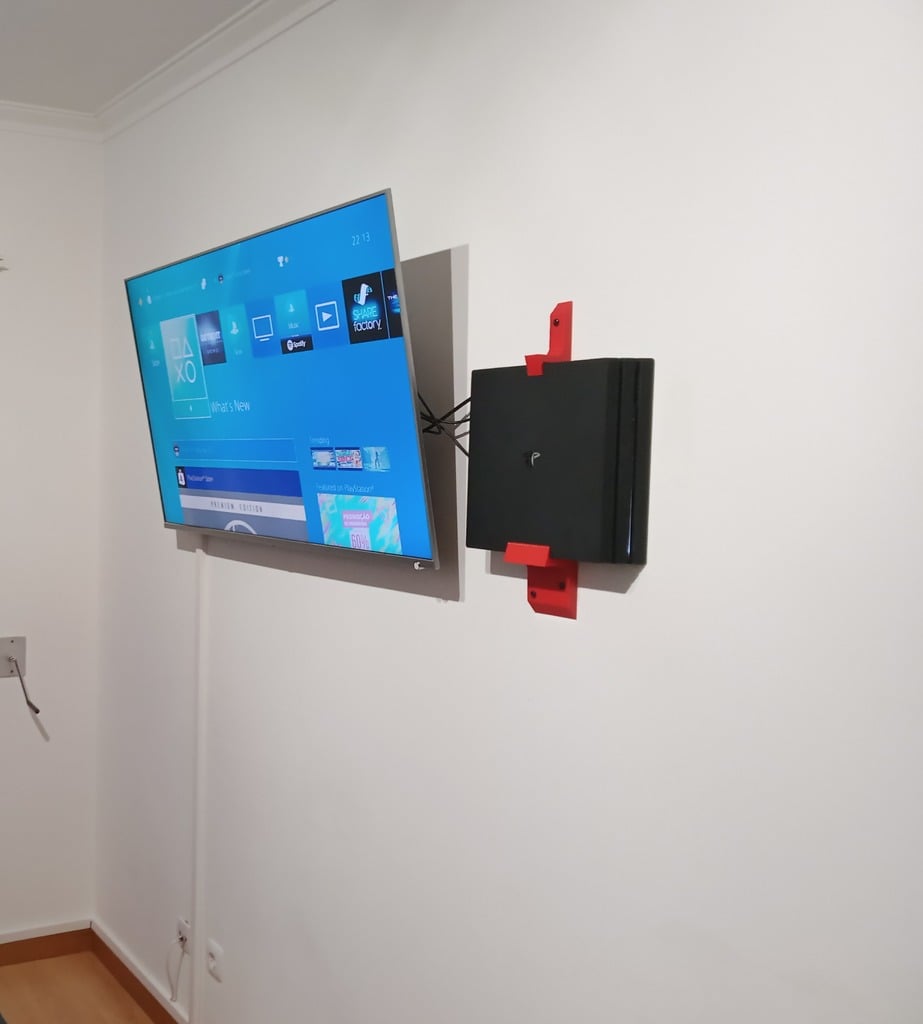 Support mural PS4 Pro