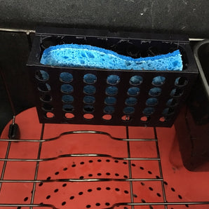 Porte-éponge pratique pour évier de cuisine