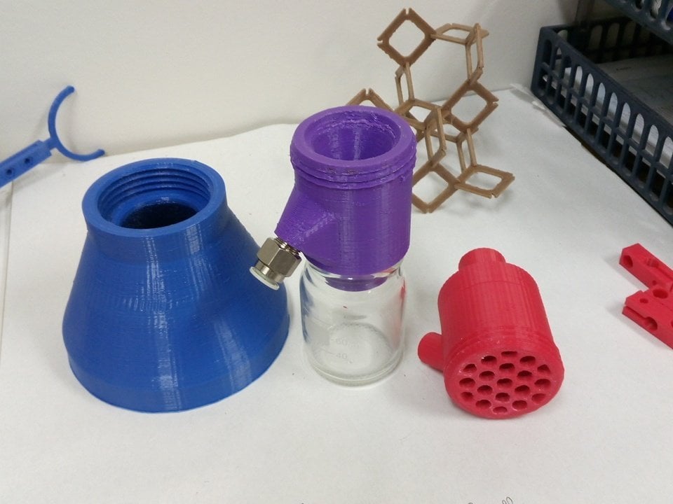 Filtre à eau sous vide pour flacons GL45