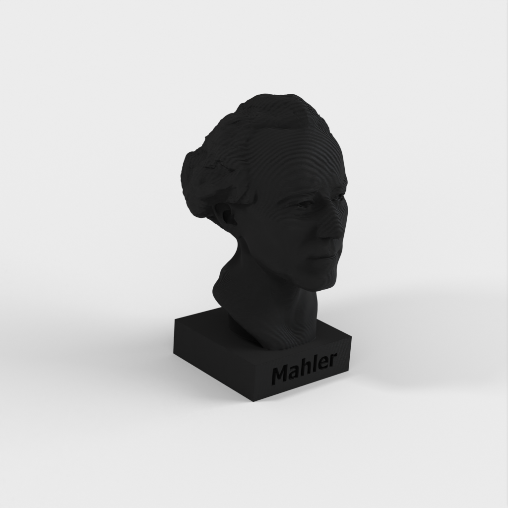 Buste/statue de Gustav Mahler