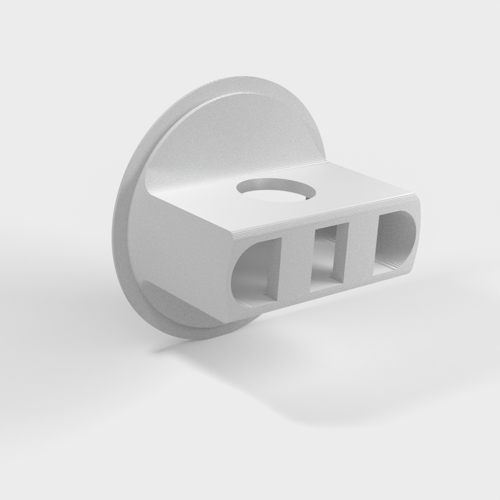 Support de hub USB à œillets pour bureau (80 mm / 3,15&quot;)
