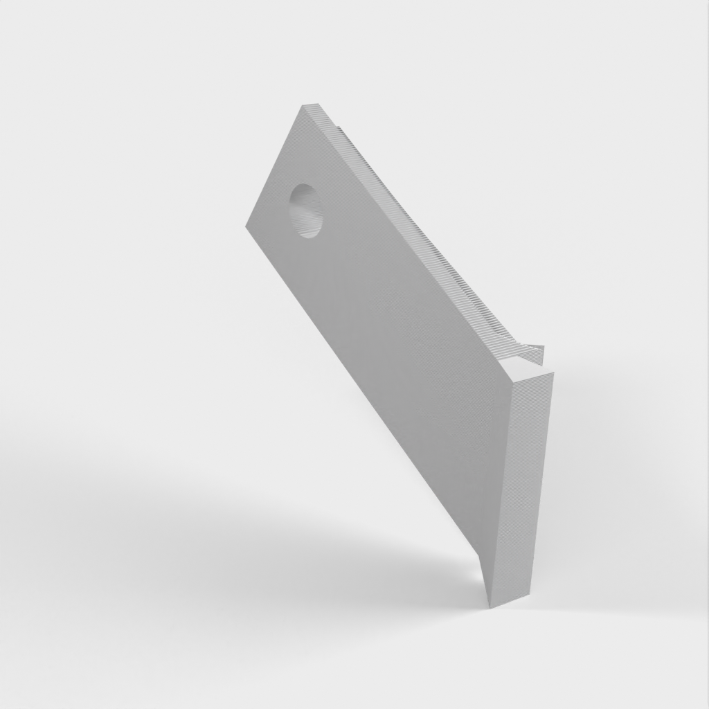 Support modulaire pour tout monter sur le rail horizontal IKEA Fredde et le support d&#39;enceinte Klipsch