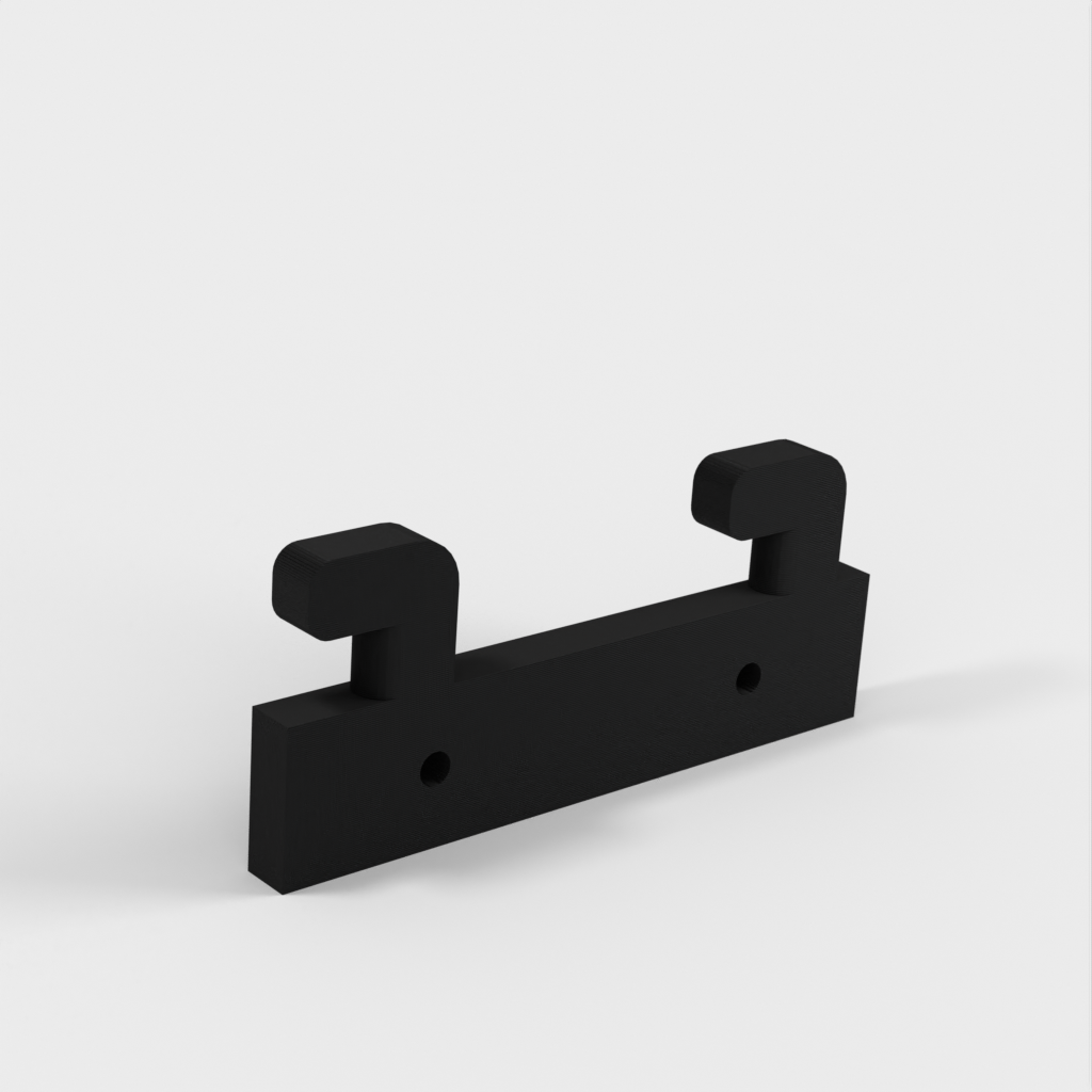 Support de montage Vesa pour panneau perforé IKEA Skadis (version robuste + 100 mm x 100 mm)