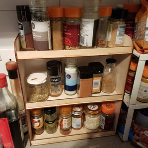 Élégante étagère à épices pour la cuisine