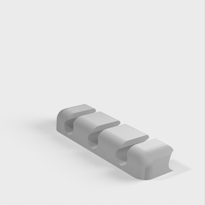 3 × support de câble USB à fixer à l'aide d'un ruban adhésif double face