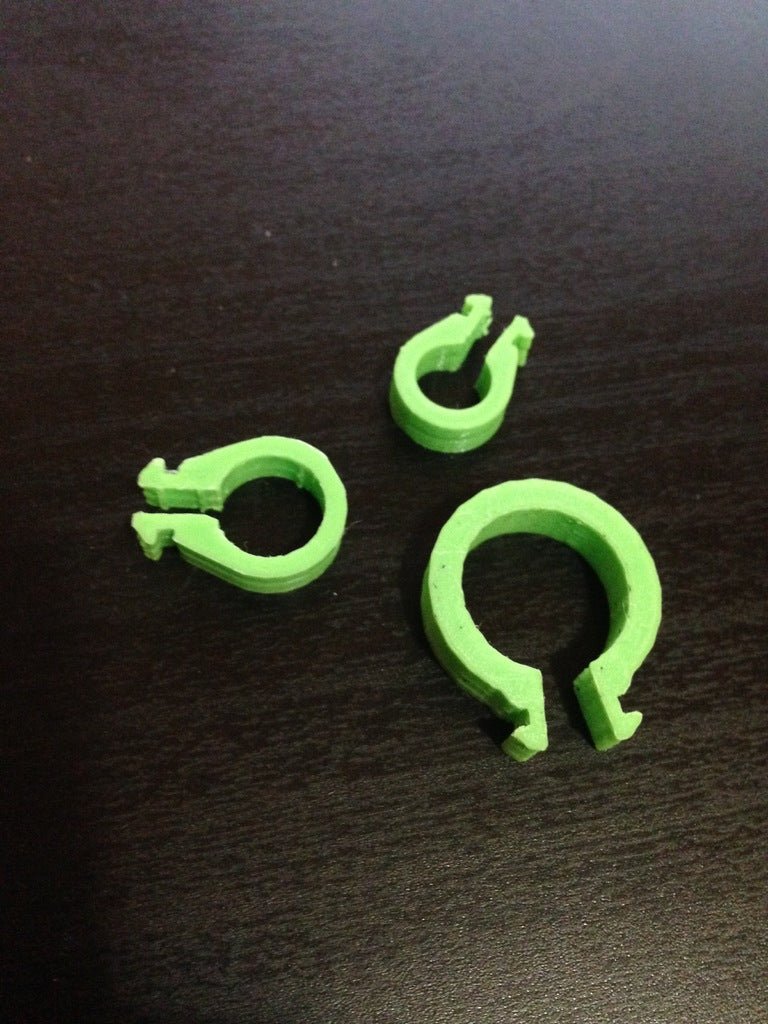 Clips de câble Tevo Tarantula pour rail - 3 tailles
