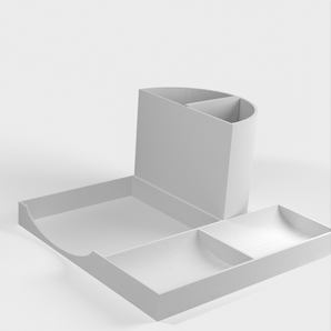 Organisateur de bureau pour stylos, trombones et post-it