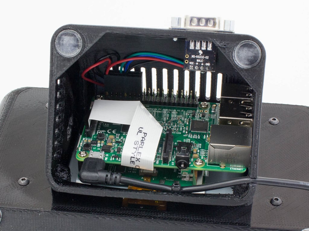 Support de console à écran tactile Raspberry Pi 7&quot;