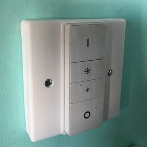 Couvercle Philips Hue pour interrupteur d'éclairage britannique avec support de télécommande