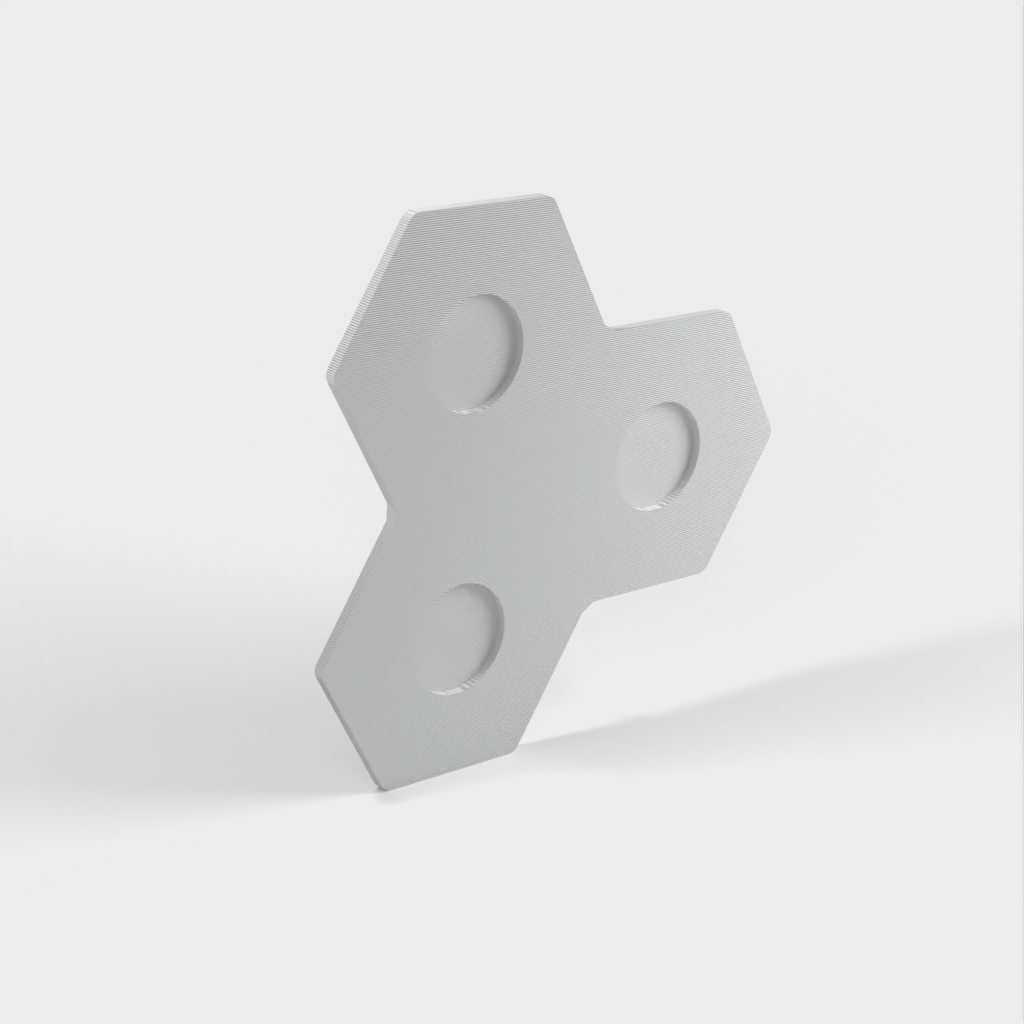 Boîtier d&#39;assemblage d&#39;interrupteur hexagonal Ikea Tradfri