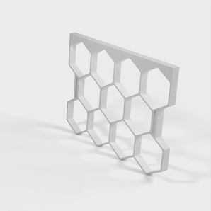 Porte-épices hexagonal
