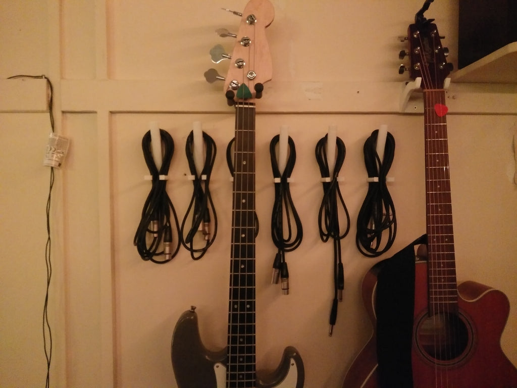 Crochet de câble musical - Organisation des câbles de musique