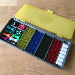 Boîte de rangement pour jeu de société Pandemic