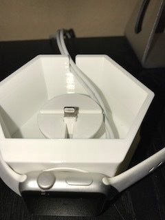 Station d'accueil double pour iPhone et Apple Watch