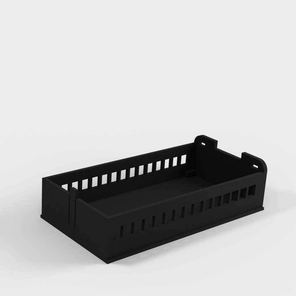 Boîtier de montage DIN pour Arduino NANO avec blindage Ethernet et adaptateur de terminal, blindage IO