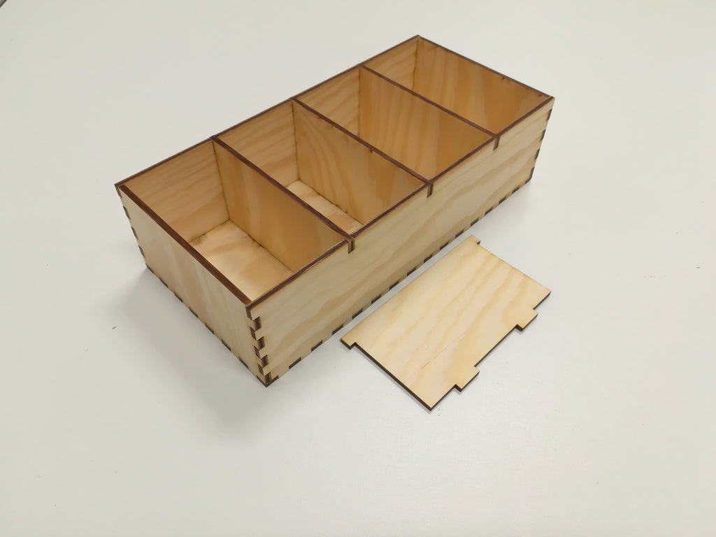 Organisateur d'épices en bois de pin