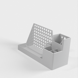 Support pour tablettes et organisateur de bureau