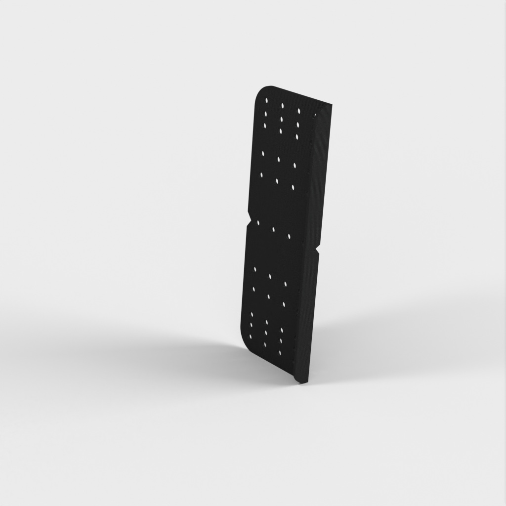 Ikea Bohrschablone / Guide de perçage pour un espacement des trous de 160 mm