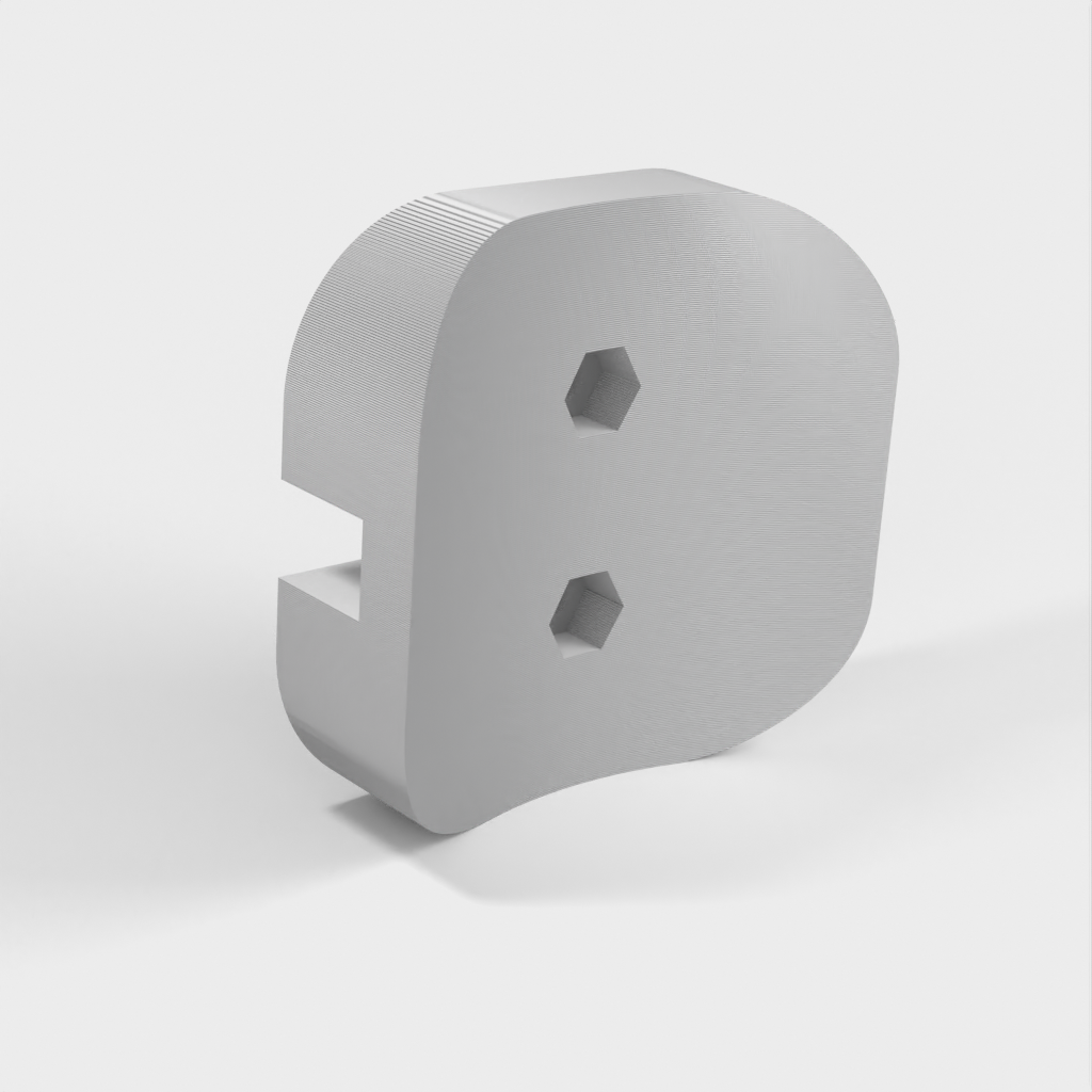 Support de montage Eufy pour tuyau de vidange de 80 mm