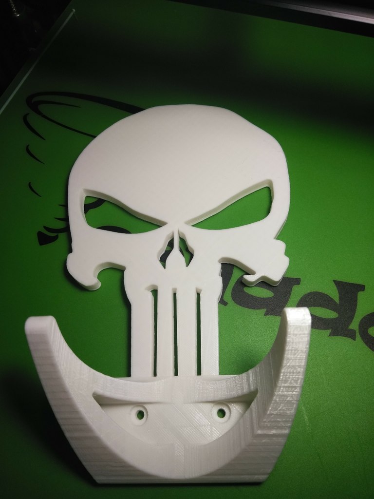 Support mural pour skateboard Punisher