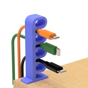 Support de câble USB en forme d'anneau