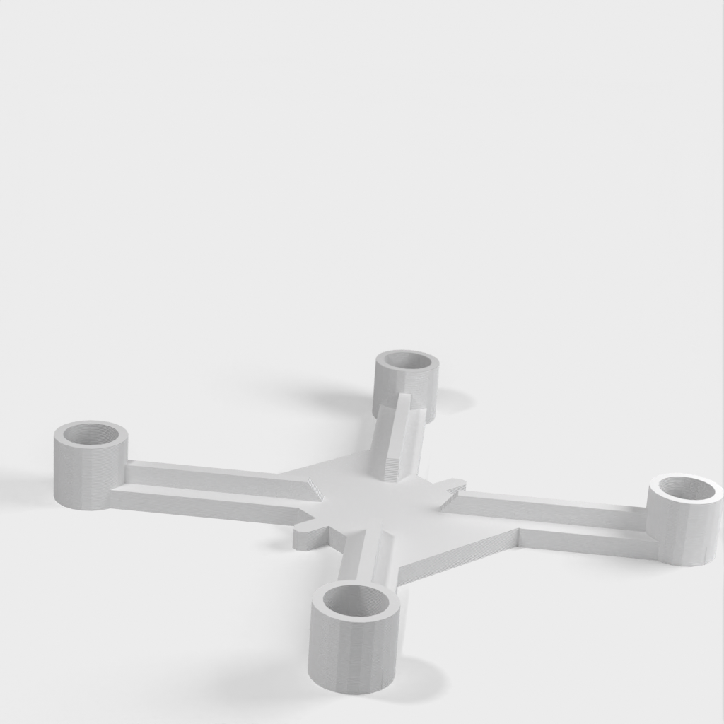 Cadre Micro Quadcopter pour toutes les tailles de moteur de 6 mm à 8,5 mm