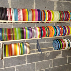 Étagère à disques murale pour Disc Golf – Convient aux tiges de 3/4"