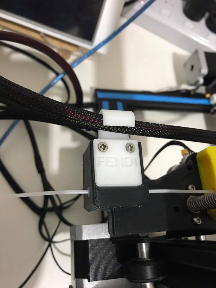 Couvercle de remplacement pour capteur de filament CR-10S avec support de câble intégré