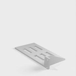 Étagère demi-rack 1U (1 montant) pour le montage de serveurs