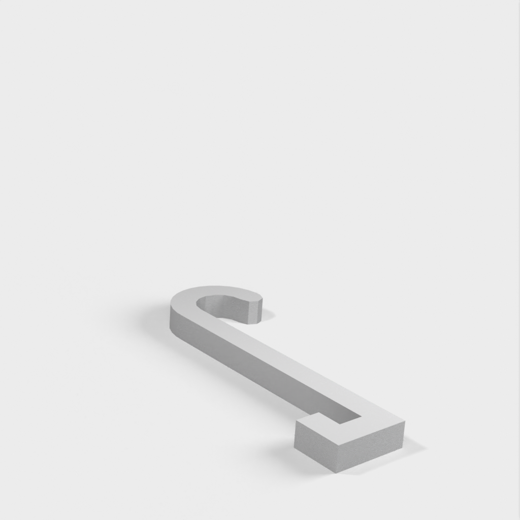 Porte-outils Simple Hook pour Makerbot