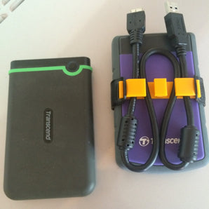 Sangle de câble flexible pour support de disque dur Transcend StorJet