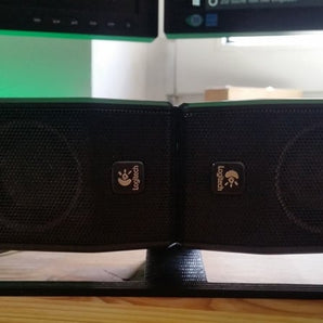 Support de haut-parleur Logitech X-540 5.1 pour configuration multi-écrans horizontale