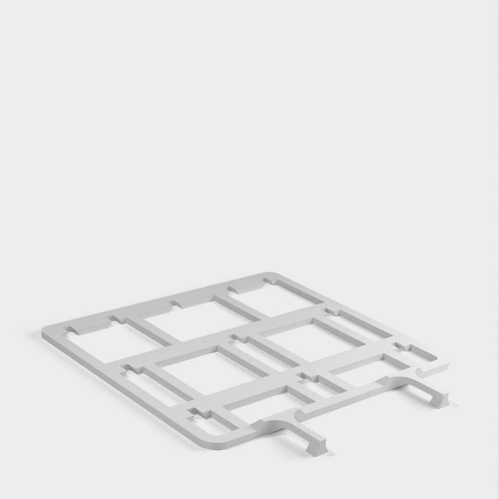 Solution de stockage de peinture compatible avec Ikea Kallax