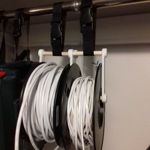 Support de bobine de filament pour l'organisation des câbles