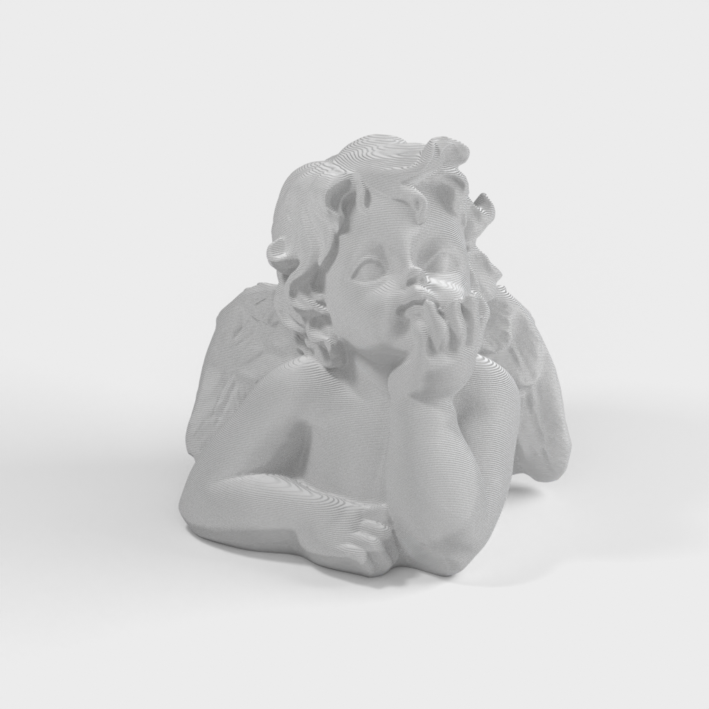 Ange rêveur - Scan 3D