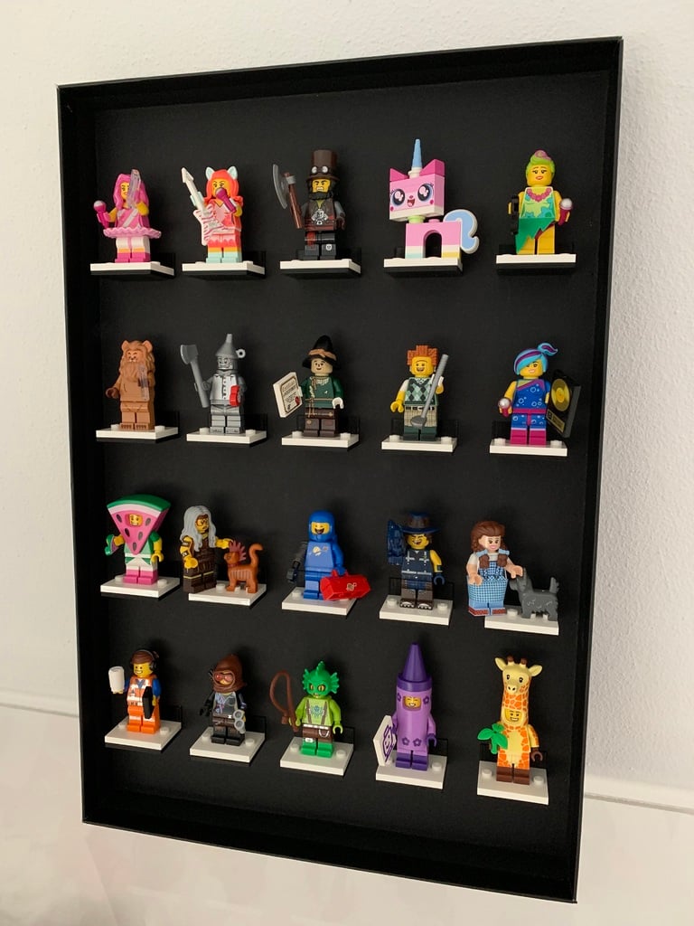 Présentoir mural pour Minifigures LEGO